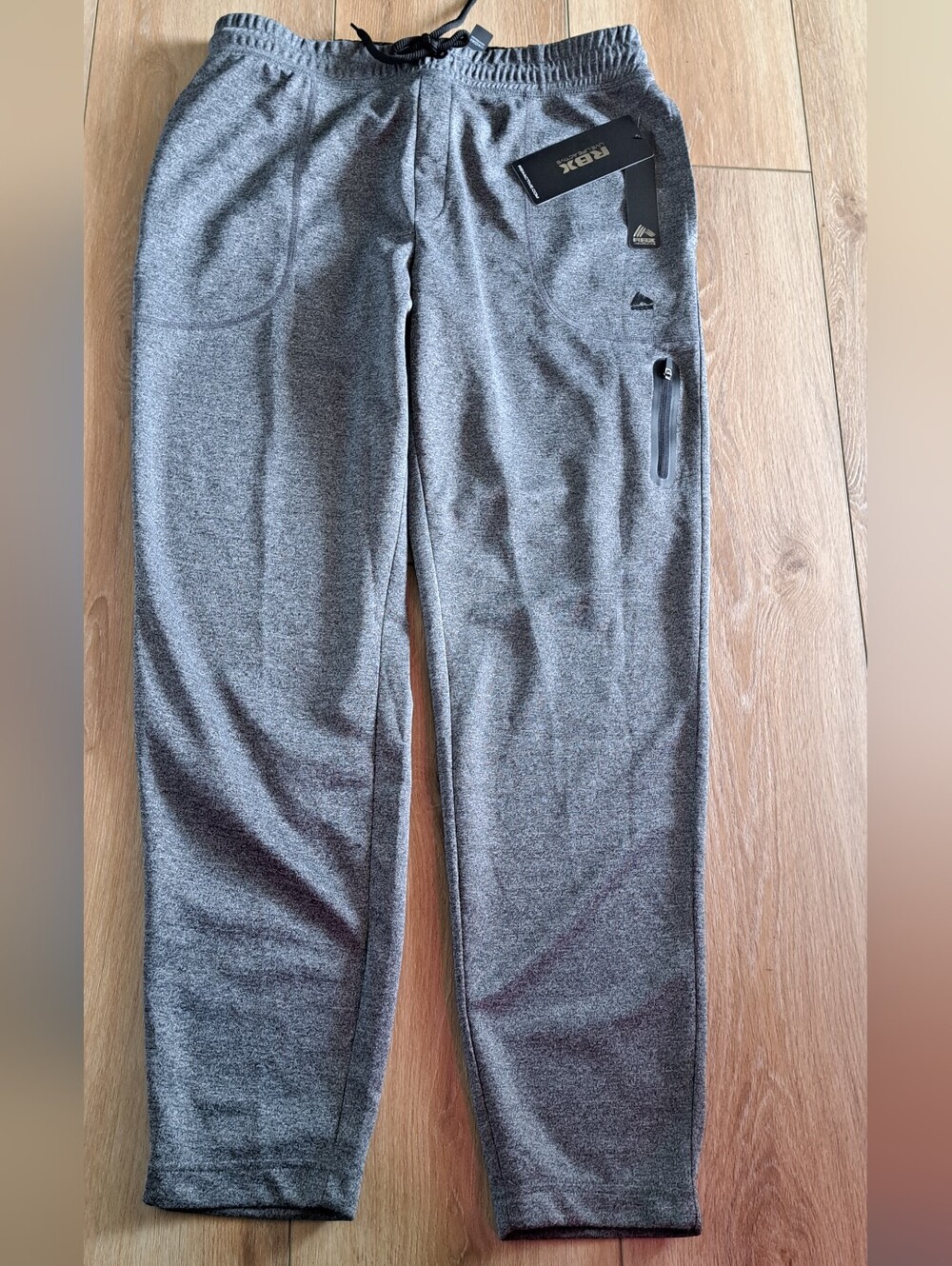 RBX Men's Heather Gray Athletic Jogger Pants